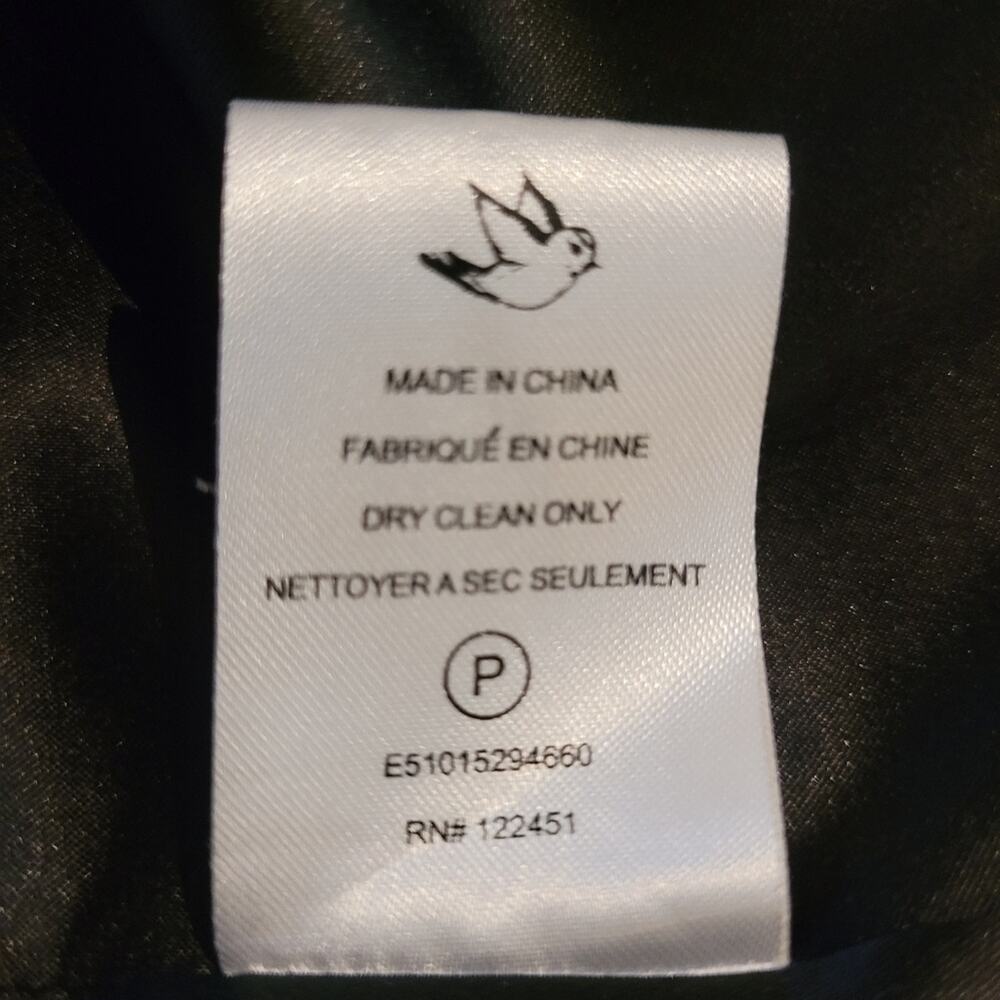 Erin Fetherston Black Tiered Fit & Flare Dress 6 Halter Neck Cocktail LBD - Picture 8 of 8